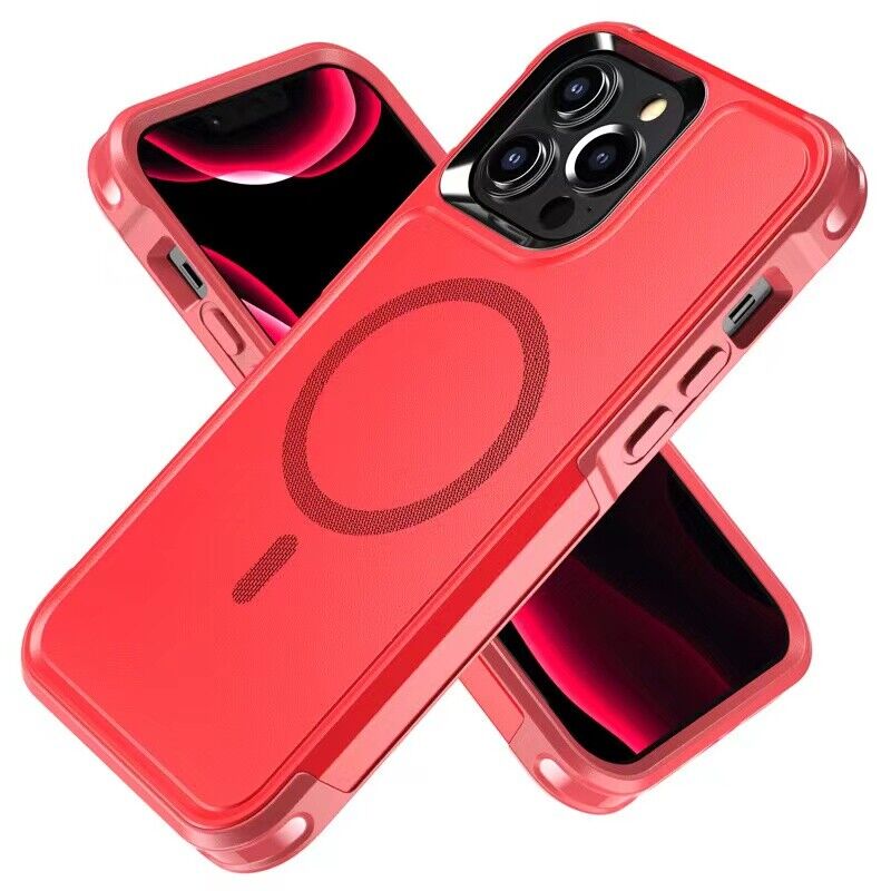 Slim Hybrid Magnetic MagSafe Case for iPhone 15 Pro Slim Hybrid Magnetic MagSafe Case for iPhone 15 Pro